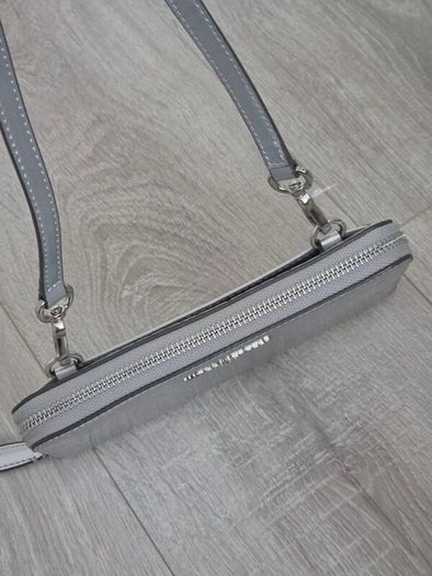 Karl Lagerfeld Silver Crossbody Bag