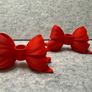 Bow candle Holder - Christmas Image 3