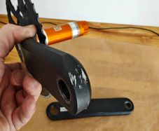 cannondale hollogram crankset 46/30 170mm