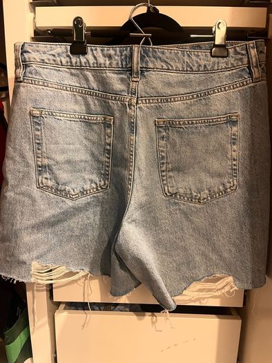 Denim shorts size 14
