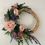 Handmade Floral Door Wreath Image 5
