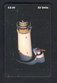 1998 Isle of Man UK3/ 33 units Maughold Head (Siemens - S35 (Module 35)) Phone Card