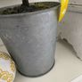Shabby-Chic Greenery in a pot with Ribbon Image 2