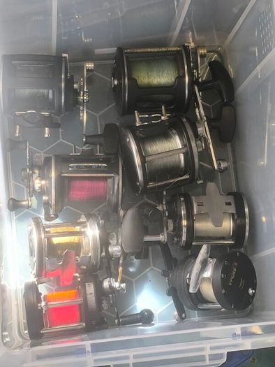 boat multiplier reels Penn Daiwa ocean city and others used