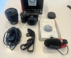 sony a6300 camera + kit