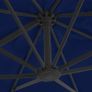 Cantilever Umbrella with Aluminium Pole 3x3 m Azure Blue Image 3