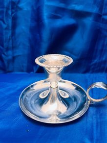 Chamberstick candle holder