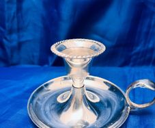 Chamberstick candle holder