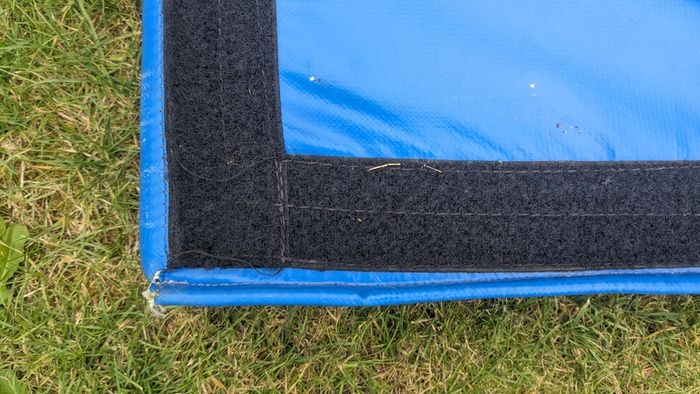 Sure Shot Foldable Double Mat (4 Fold) | 8Ft X 4Ft X 50Mm - Blue