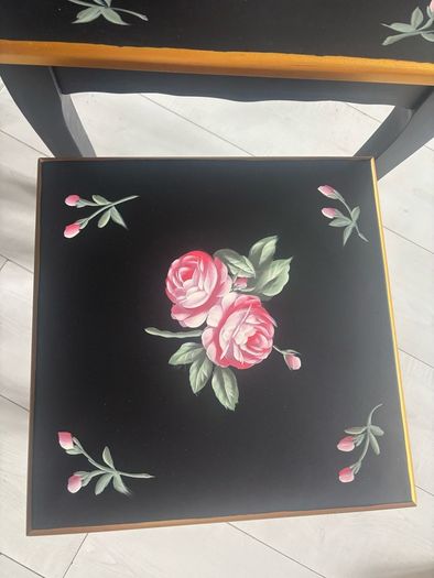 Set of black side tables new