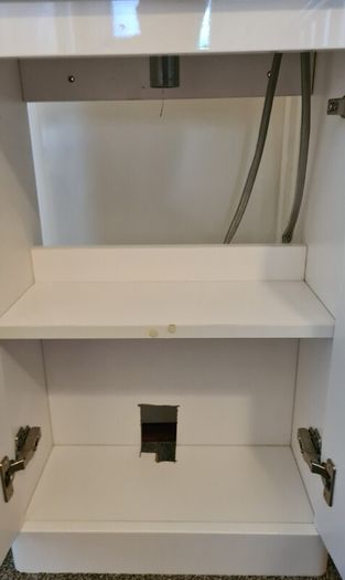 Cabinet with sink