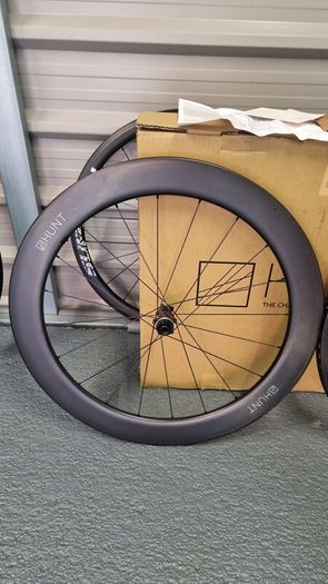 Hunt 65mm Carbon Aero Disc Wheelset