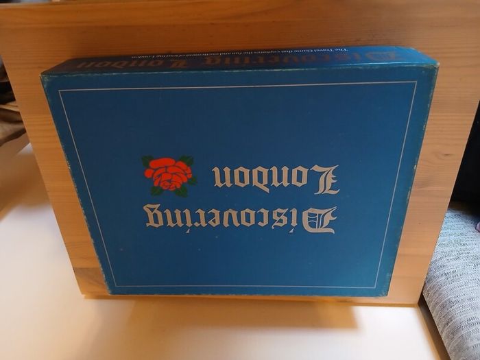 vintage discovering london board game