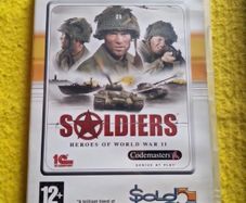 Soldiers Heroes of World War II 2 Pc dvd Rom games Original