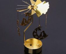 3in1 Tea Light Set with Spinning Cats - nice gift + other lovely design available