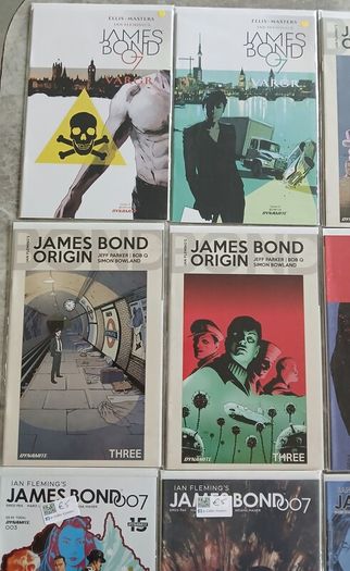 James Bond 007 comics bundle/joblot