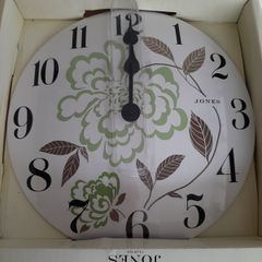 new jones wall clock in unopened box
