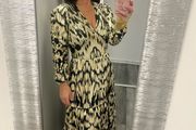 metalic dress