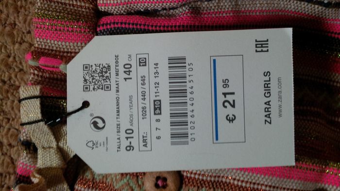 BNWT Zara 2 Piece Set