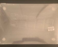 Clear Glitter Hard Case Compatible with MacBook Air 13.3" (A1932 / A2179 / A2337)