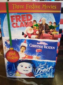 Classic Festive Christmas Movies Dvd Boxset Collection Fred Claus Christmas Vacation Jack Frost