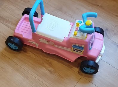 Push and pull ice cream truck