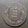 1914 Guernsey 8 Doubles Image 2