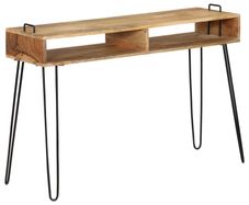 Console Table Solid Mango Wood 115x35x76 cm