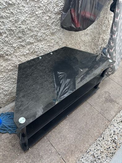 glass tv cabinet