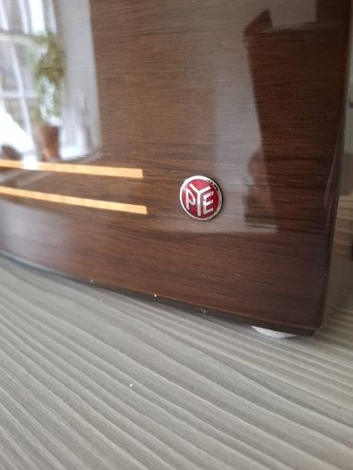 mid century PYE BLACK BOX  record player. Designed by Robin Day.  Mint condition.