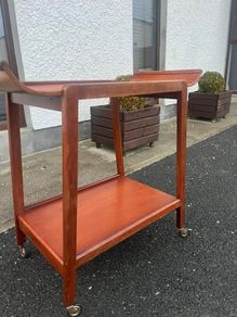 Mid Century Teak Serving Trolley