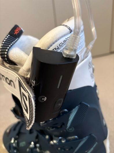 Salamon Ladies Ski Boots 26-26.5 UK7.5-8 with heaters
