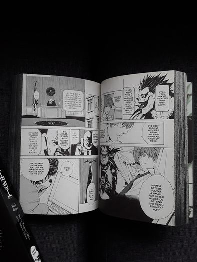Death note black edition manga volumes 1-8