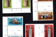 1977 Guernsey Pre-Hospital Monuments Commemorative Stamps Gutter T pairs Mint Never Hinged (MNH)