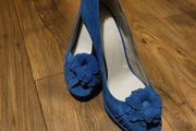 Office blue shorts- size EUR 40