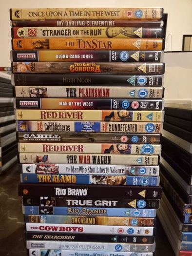 Western Movie Dvd Collection Bundle Classic Vintage Films Magnificent Seven True Grit The Alamo Etc