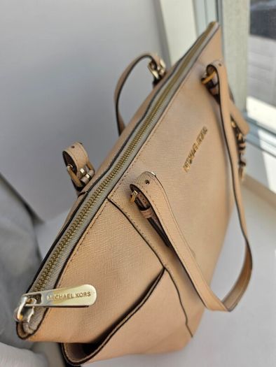 Genuine Michael Kors Tan Shoulder Bag