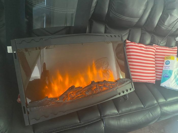 electric wall fire
