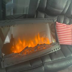 electric wall fire