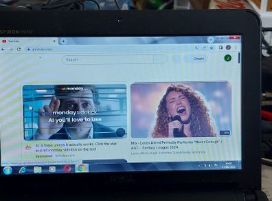 DELL Inspiron Mini 10, Model PP19S, Intel Atom CPU N270, 1.6GHz, 1GB Ram, 150GB HDD, Windows 7 Ultimate, 32 bit,  Opera, Chrome and VLC for best movie experience