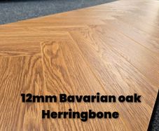 Laminated herringbone flooring 12mm