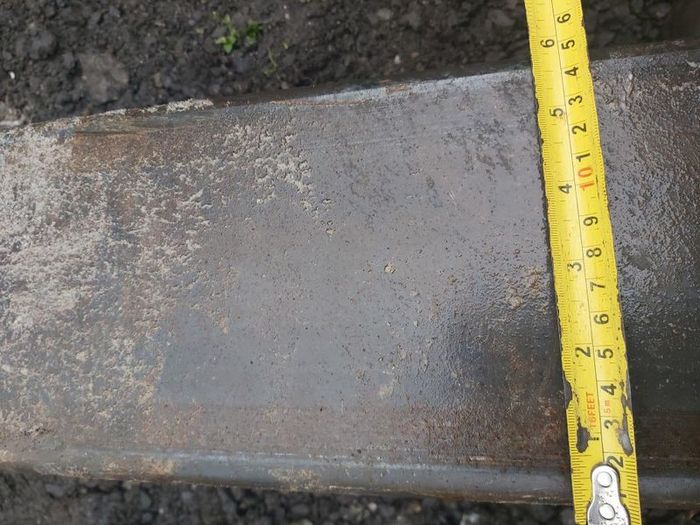 Steel gate posts
