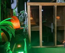 Cedarwood electric sauna ,ice baths & pergola