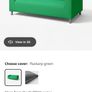 Ikea Klippan sofa cover red Image 5