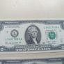 5 UNC  USA 2 Dollars Banknotes In Sequence Image 3