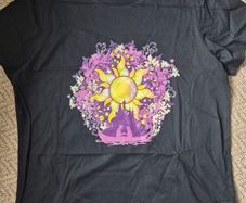 disney rapunzel tangled tshirt size Large