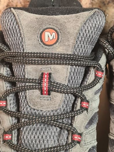 mens MERRELL MOAB 3 GTX gore-tex walking hiking shoes trainers vibram soles Size UK 10 Eu 44.5