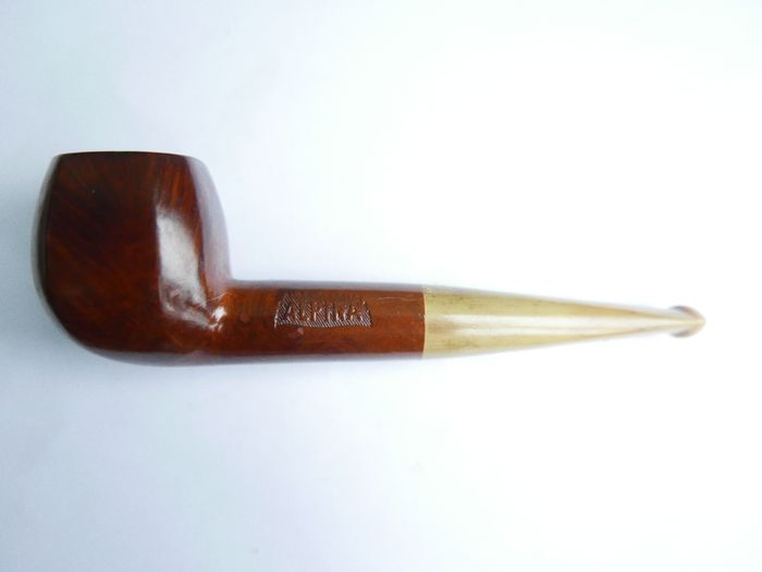Vintage Alpina Horn Stem Pot Estate Pipe