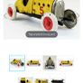 Vintage Heavy Cast Iron Race Car Image 10