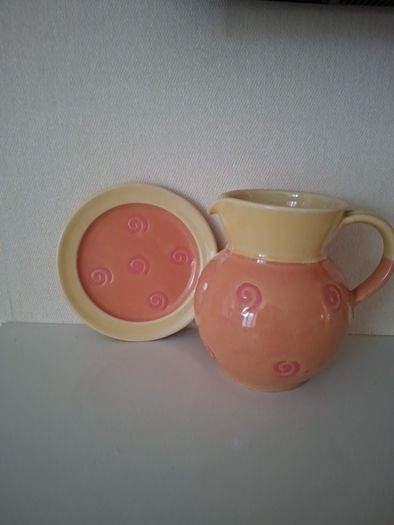 Bandon Pottery Jug & Plate